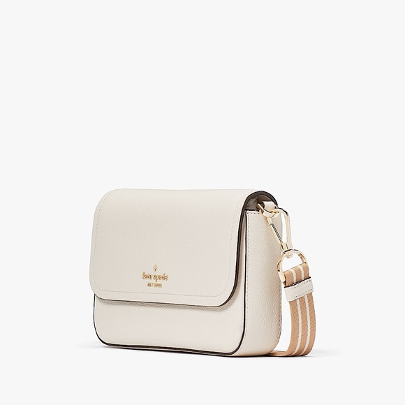 Kate Spade Rosie Flap Crossbody In Parchment Multi - Picture 2 of 6